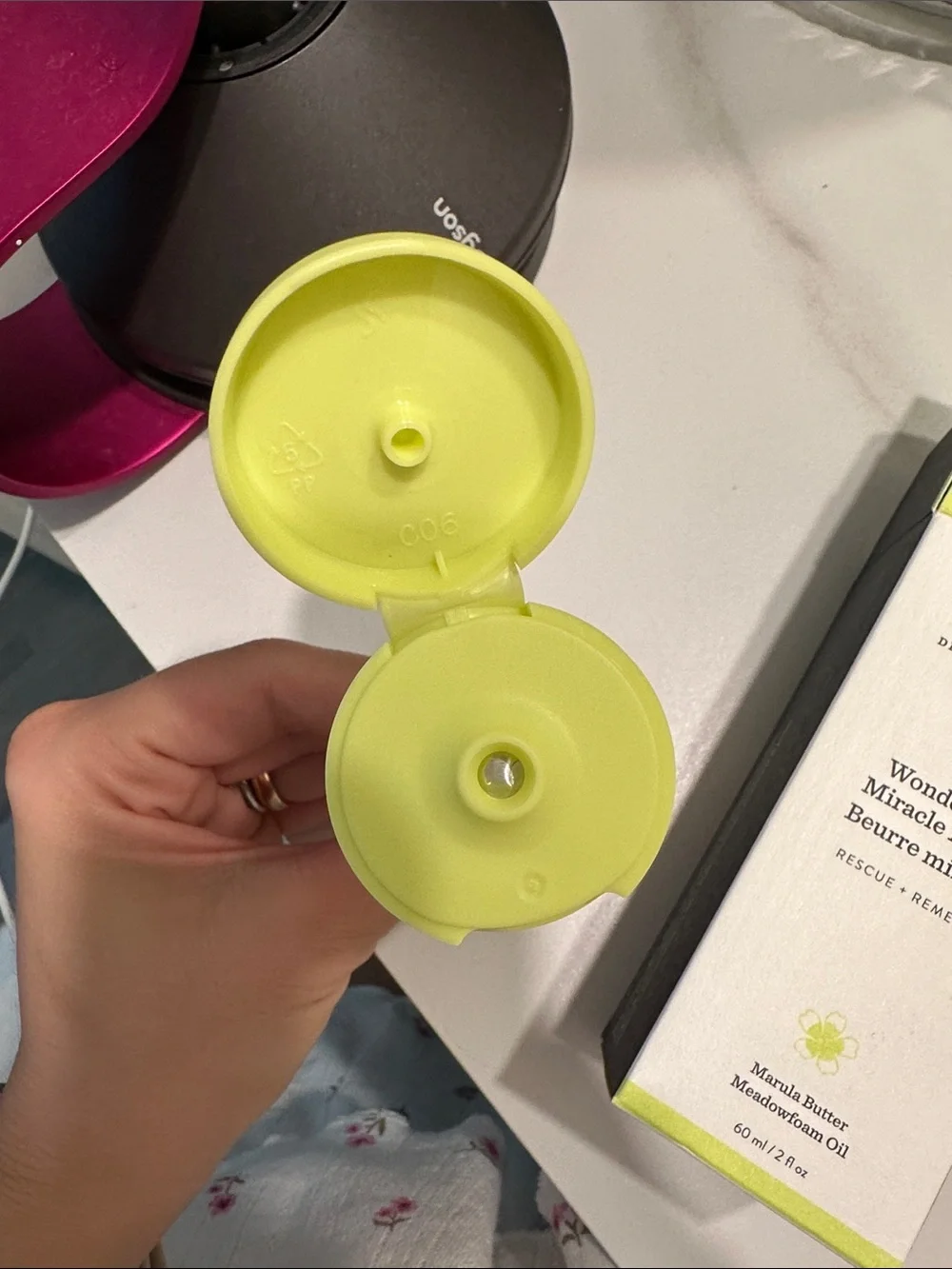 Drunk Elephant Wonderwild Miracle Butter - lime yellow & black